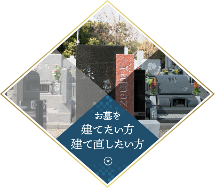 お墓を建てたい方・建て直したい方